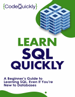 Learn SQL Quickly_A Beginners Guide to Learning SQL.pdf